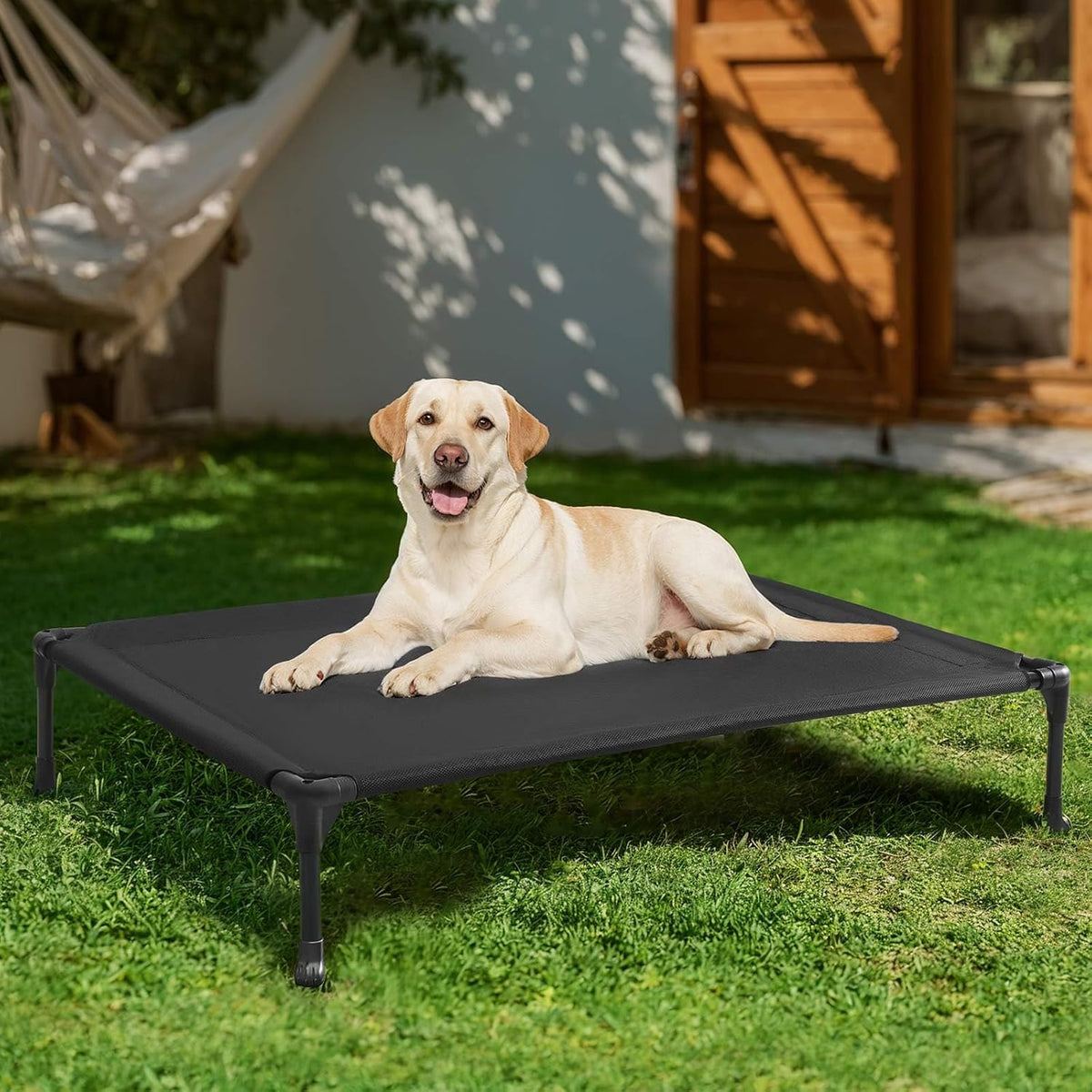 Outdoor Elevated Dog Bed Large Sized Dogs, Cooling Raised Dog Cots