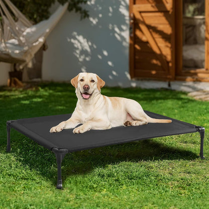 Outdoor Elevated Dog Bed Large Sized Dogs, Cooling Raised Dog Cots