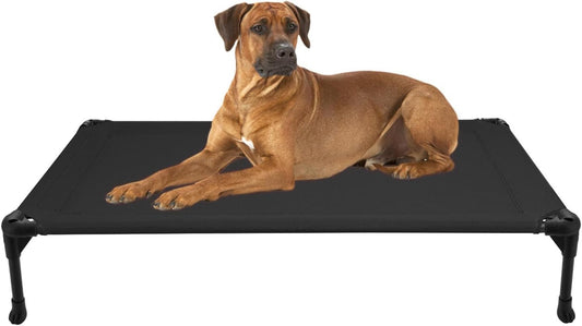 Outdoor Elevated Dog Bed Large Sized Dogs, Cooling Raised Dog Cots