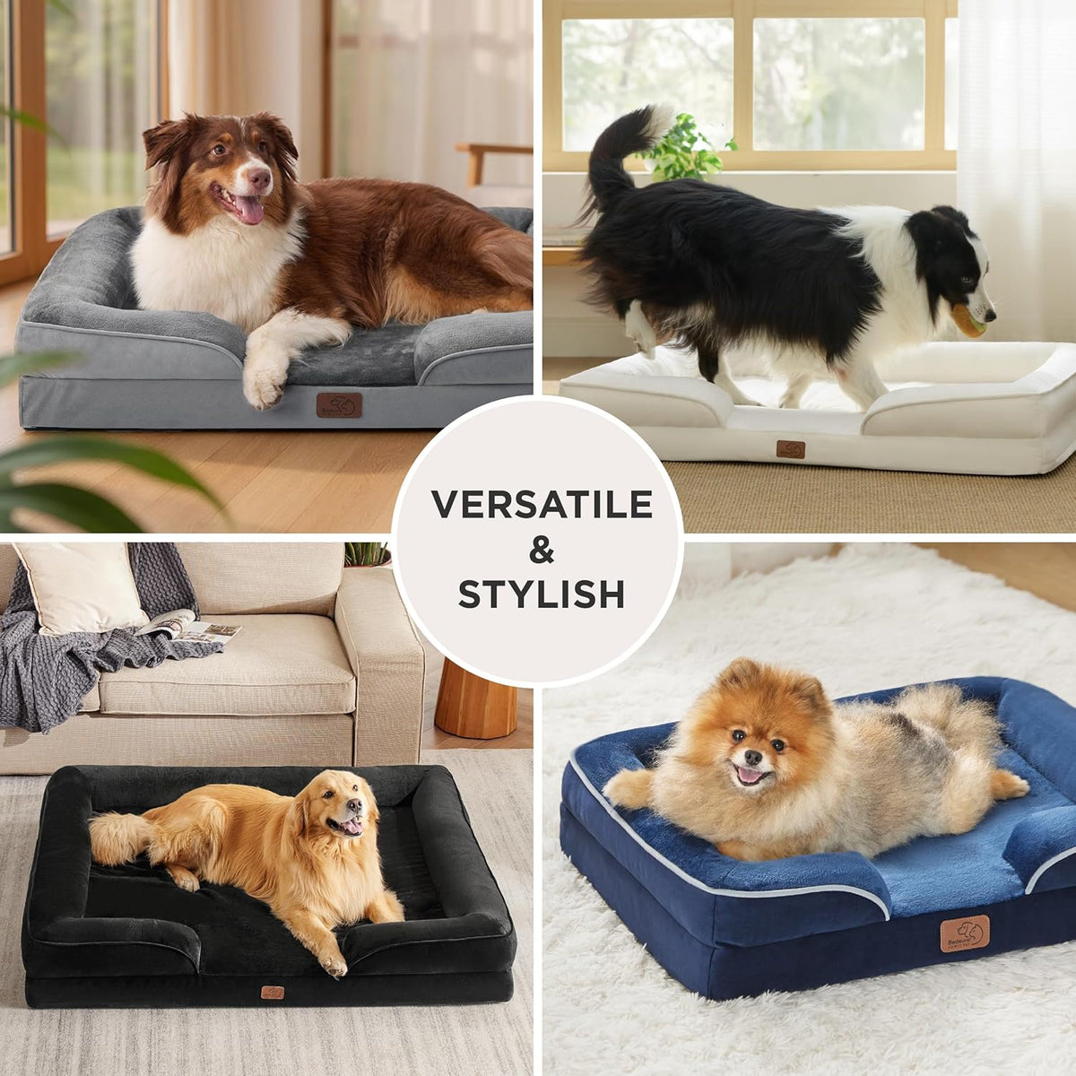 Orthopedic Dog Beds Large Sized Dog Washable Original Design
