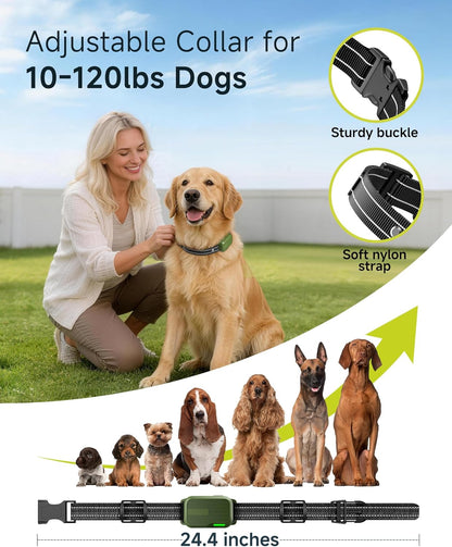 Dog Shock Collar - 4500FT Dog Training Collar with Remote for Dogs 10-120Lb