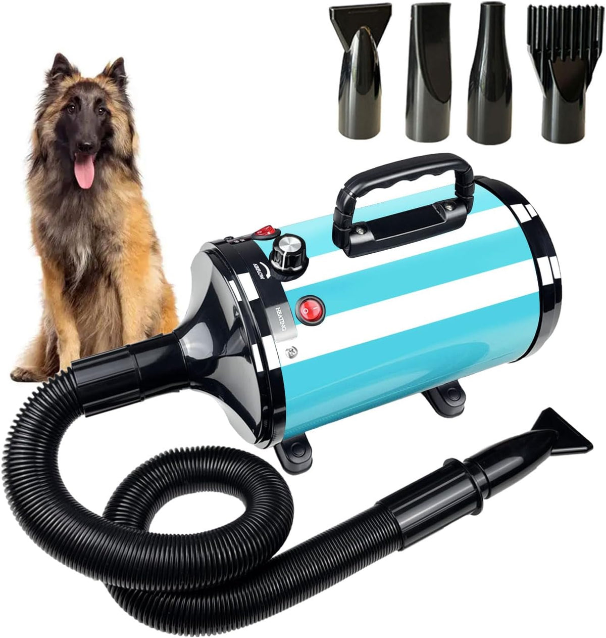 Dog Dryer High Velocity Professional Pet Grooming Dryer