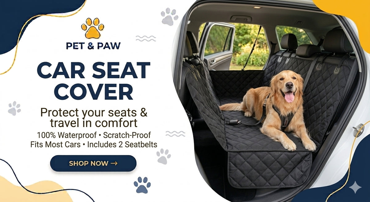 Waterproof Back Seat Cover for Dogs